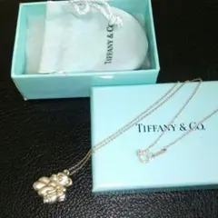 ティファニー テディベア ネックレス