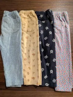 ベビー用レギンス4点セット80cm