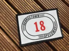 【70's GEORGETOWN SPEEDWAY ワッペン】ホットロッド
