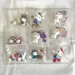 激レア☆ハローキティ☆ボールチェーンマスコットプレート15種☆1998