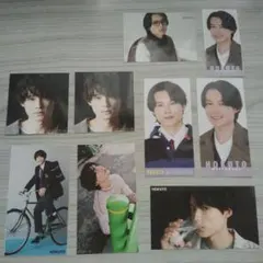 松村北斗　厚紙　 9枚セット SixTONES　ポストカード