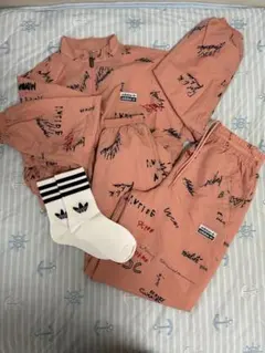 【新品】adidas セットアップ 上S 下M ソックス