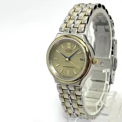 ❤️稼働品767 CITIZEN シチズン エコソーラー腕時計 10気圧 ゴールドのサムネイル