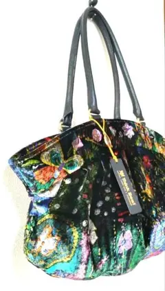 新品Think Bee！シンクビートートバッグ・玉虫色・幅42cm高さ27cm