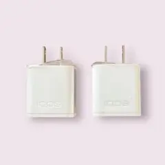 【美品】IQOS純正USB電源アダプター Power5V-2A 2個セット