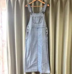 デニムサロペット ライトブルー