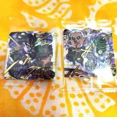 ジョジョの奇妙な冒険　シールウエハース 　JJR 　　空条承太郎　エンリコ・P