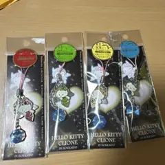 【4個】サンリオ ハローキティ ご当地 根付ストラップ まとめ売り