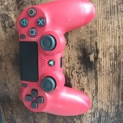 PS4 純正　ジャンク？ ワイヤレスコントローラー レッド
