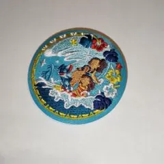 リロ　アンド　スティッチ　刺繍缶バッジ　ディズニー　ビスケット　第2弾