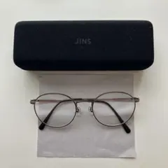 JINS UMF-22A-210 ダークブラウン メタルフレーム ジンズ
