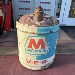 アメリカ雑貨 Esso オイルドラム 120ポンド 小さいドラム缶 - メルカリ
