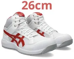 新品/asics WINJOB CP219 24cm レッド/ホワイト - メルカリ