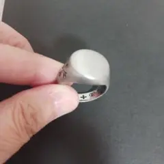 CTHY FLAT RING RHODIUM SILVER 17号 - メルカリ