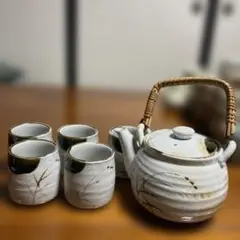 最終値下げ❗️急須と湯飲み5個セット