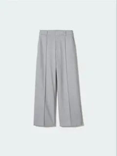 ブラッシュドジャージーワイドパンツ ユニクロ