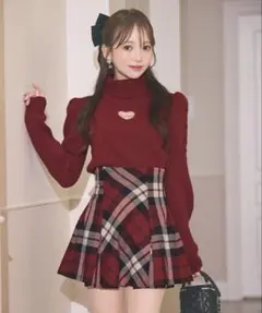 2025年最新】MichellMACARON フレアチェックスカートの人気アイテム