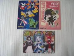 ☆ くら寿司ノベルティ　☆ コラボ下敷き　☆ ３枚セット 　☆ PoKeMoN