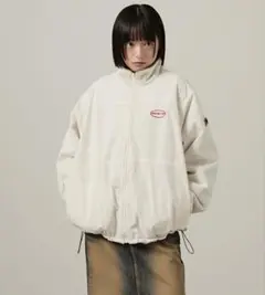 リバーシブル フリースジャケット