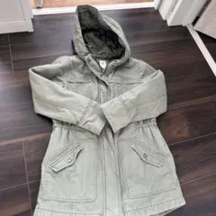 GAP キッズ モッズコート オリーブグリーン　　150㎝