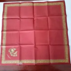 LIMOGES CARAT 赤いハンカチ43㌢
