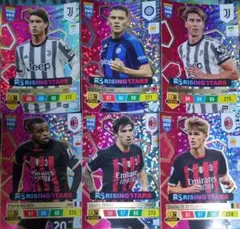 Panini FIFA 365 RISING STARS セリエA 6枚セット