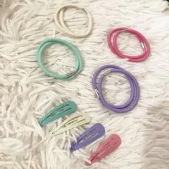 ヘアゴム ヘアピン