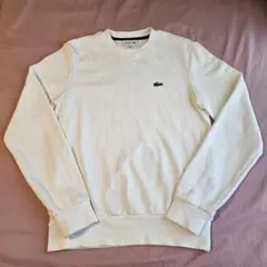 LACOSTE クルーネック スウェット ホワイト