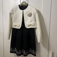 セレモニードレス　女の子 入学式 結婚式 発表会 120 ワンピース