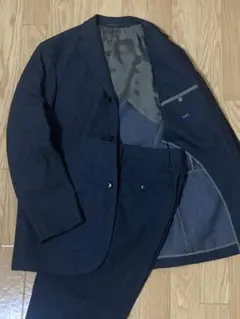 最終価格‼︎ シップス SHIPS スーツセットアップ デニム調生地