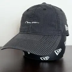 美品 NEW ERA ニューエラ ロゴ キャップ 9THIRTY シアサッカー