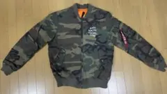 ANTI SOCIAL SOCIAL CLUB MA-1 迷彩 Lサイズ