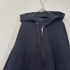 ヘインズ　スウェット　ジップパーカー　無地　アメリカ古着　 XL 2876