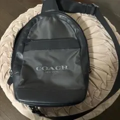 COACH ボディバッグ ダークグレー