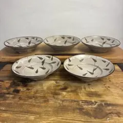 新品　陶器　陶芸作家　浅鉢5個　660