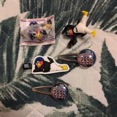 ヤクルトスワローズ　つば九郎 フィギュア ヘアクリップ