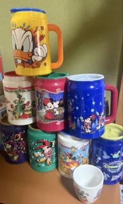 ディズニー コップ まとめ売り Disney - ディズニー グラスセット コップ ガラスコップ 東京