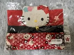 ハローキティ キャラクターグッズ 布製　ポケットティッシュ入れ