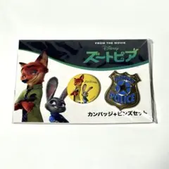 ズートピア ニック シークレット缶バッジ ディズニーストア - メルカリ