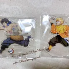 鬼滅の刃 円盤 特典 嘴平伊之助 我妻善逸 アクリルスタンド