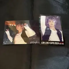 与那嶺瑠唯　フォトカード　2種　EXPO　ランペ　コラボカフェ　ツタヤ　実写