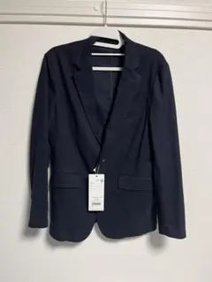 [新品]ナノユニバース　微起毛ストレッチ2Bジャケット　ネイビー