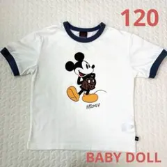 ベビードール　BABY DOLL ミッキー　ディズニー　Tシャツ　120 子供服
