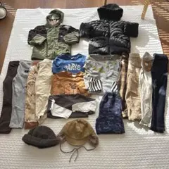 【まとめ売り】アウター2点付き110-120cm 男の子　秋冬春服