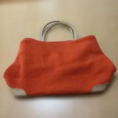 MONO COMME CA トートバッグ オレンジ