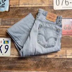 リーバイス505 デニムパンツ W34 レギュラーストレート 古着　L相当のサムネイル