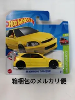 未開封ホットウィール　’９９　ホンダ　シビック　タイプＲ（EK9）①
