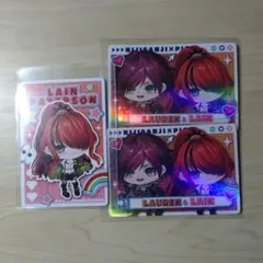 にじさんじチップス カード ローレン・イロアス レイン・パターソン