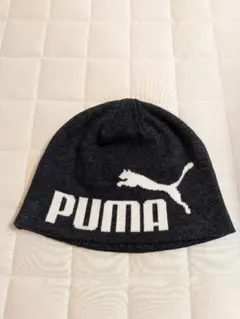 PUMA ニット帽 ビーニー ブラックのサムネイル