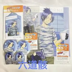 リボーン 六道骸 カミアニくじ A賞 アクリルパネル アクリルスタンド 缶バッジ